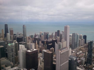 chicago, city, cityscape